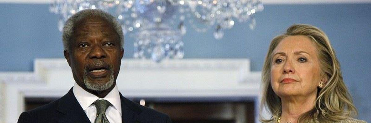 Hillary Clinton and the Syrian Bloodbath