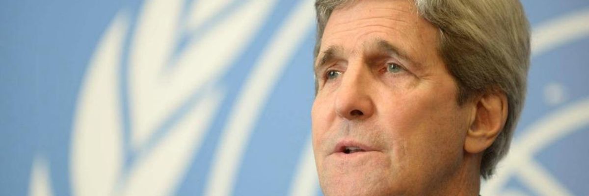 Kerry's Bold COP21 Speech Can't Hide US Pledge of "Pennies," say Activists