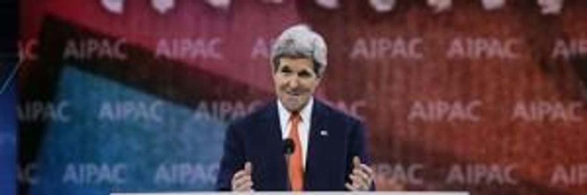 Kerry Grovels over Israeli 'Apartheid'