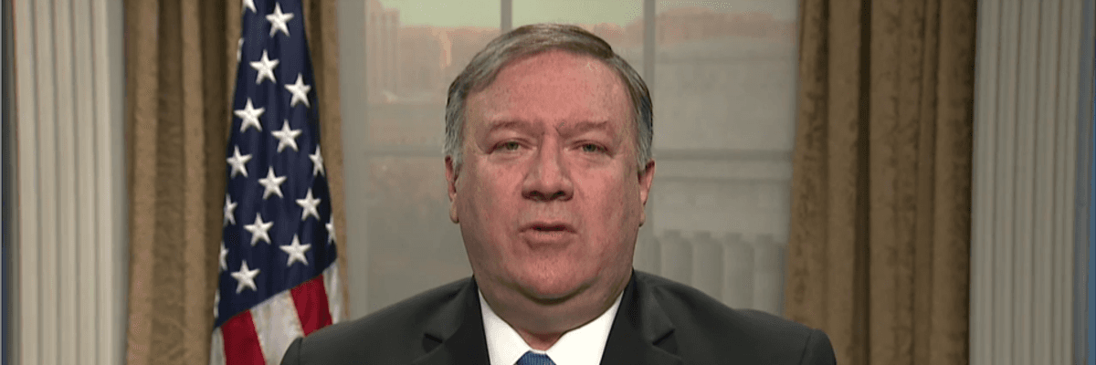 Pompeo Says US Prepared to Take Military Action in Venezuela "If That's What's Required"