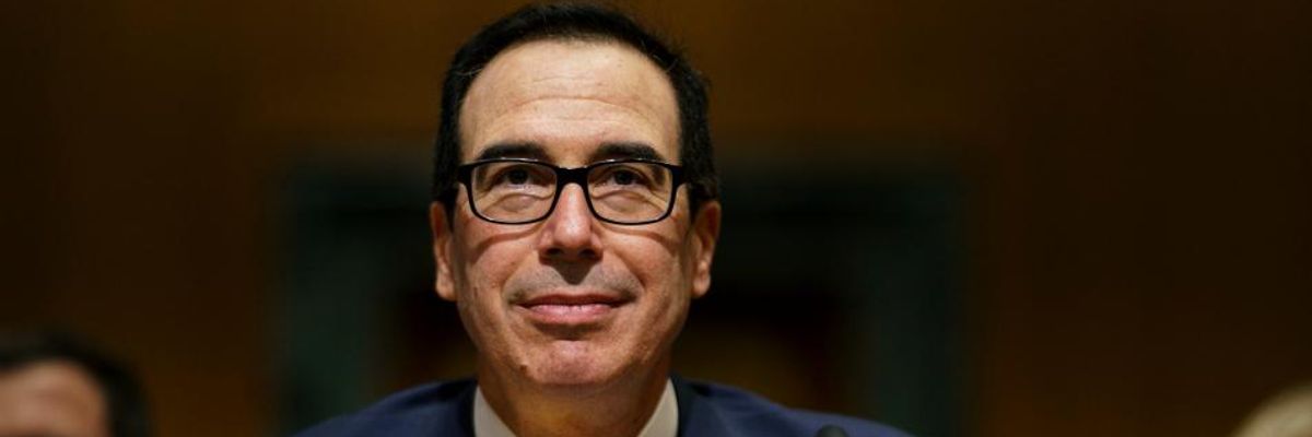 Mnuchin Admits Trump's Budget Cuts Social Security Even as President Claims He Is 'Not Touching' the Program