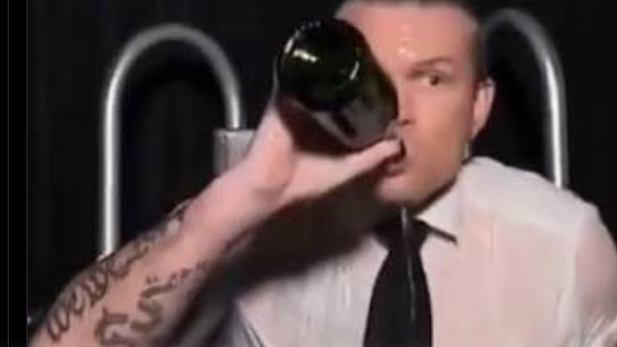 Secretary of War Crimes Hegseth celebrates New Year's Eve