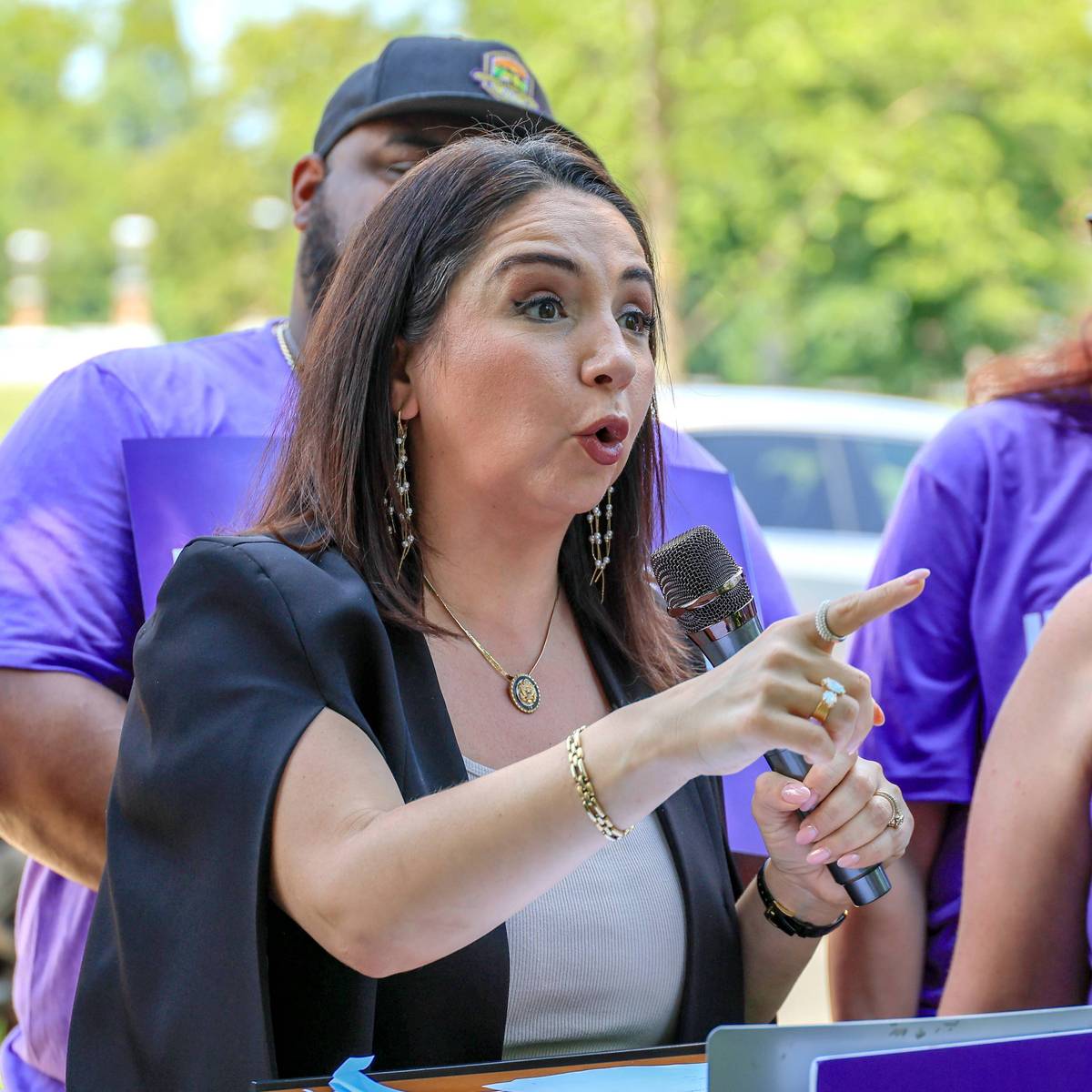 SEIU Members Call on Congress to Fund "Healthcare Not Hate"