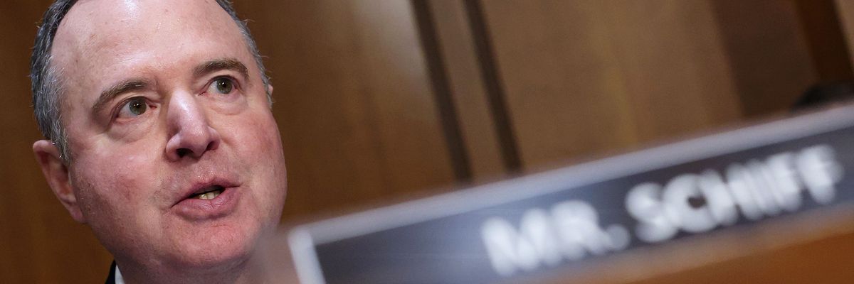 Schiff Lists All the Questions Pam Bondi Refused to Answer During Contentious Senate Hearing