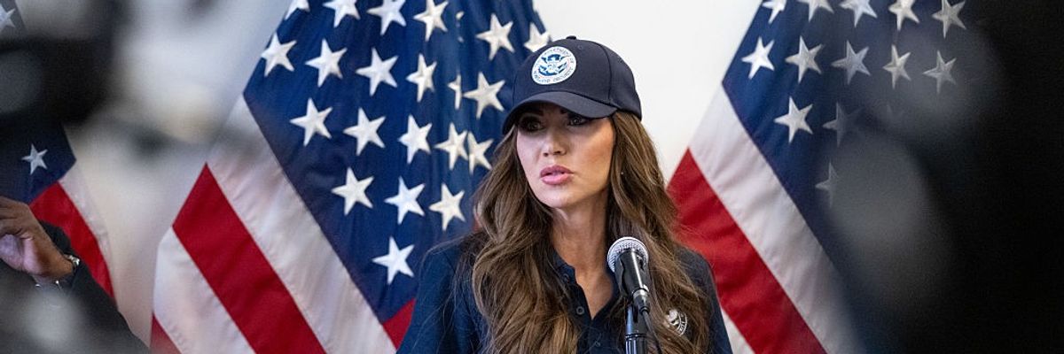 Sen. Alex Padilla is forcibly removed from Secretary Kristi Noem's press conference