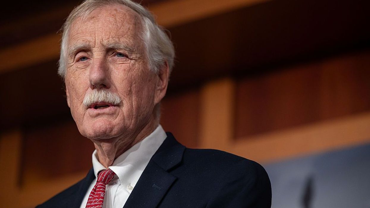Angus King Denounced for Claiming 'Standing Up to Trump Didn’t Work' After Shutdown Cave