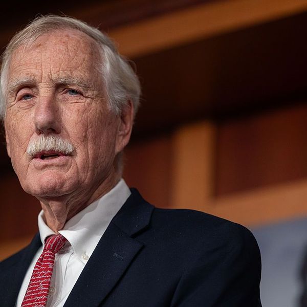Angus King Denounced for Claiming 'Standing Up to Trump Didn’t Work' After Shutdown Cave