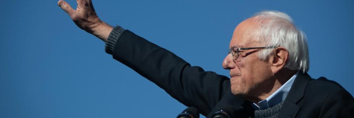 'Too Many Lives Were Ruined': Bernie Sanders Releases Plan for Federal Legalization of Marijuana