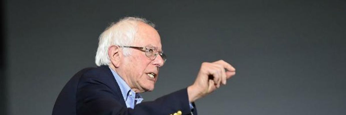 Watch: Bernie Sanders Lays Out Progressive Foreign Policy Vision