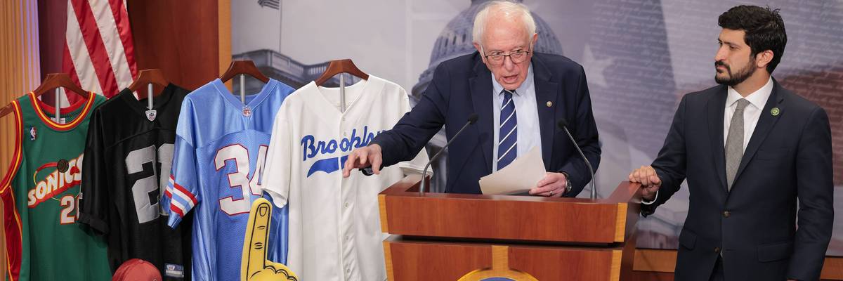 Sen. Bernie Sanders And Rep. Greg Casar Introduce Legislation To Protect Sports Fans From Team Relocation