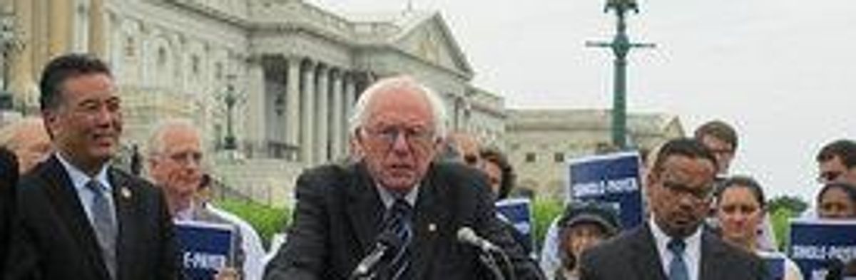 Sen. Bernie Sanders Continues Fight for Single Payer