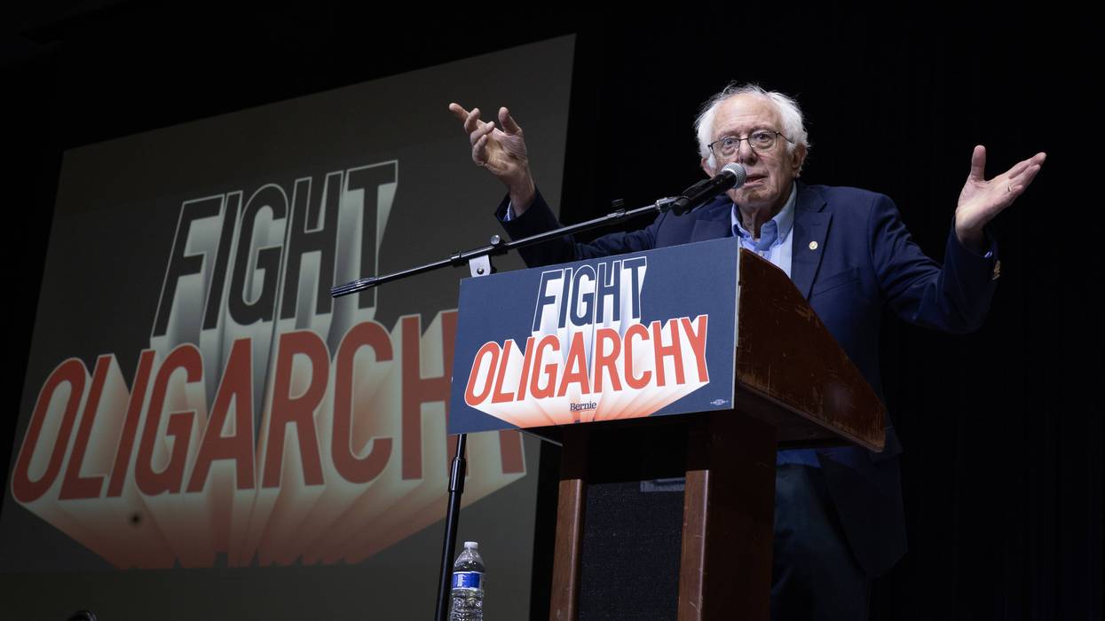 Sen. Bernie Sanders Holds "Fighting Oligarchy" Rally In Chicago