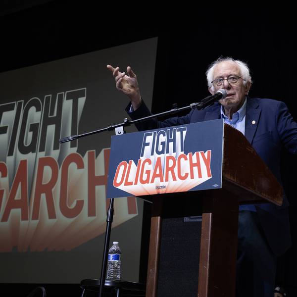 Sen. Bernie Sanders Holds "Fighting Oligarchy" Rally In Chicago