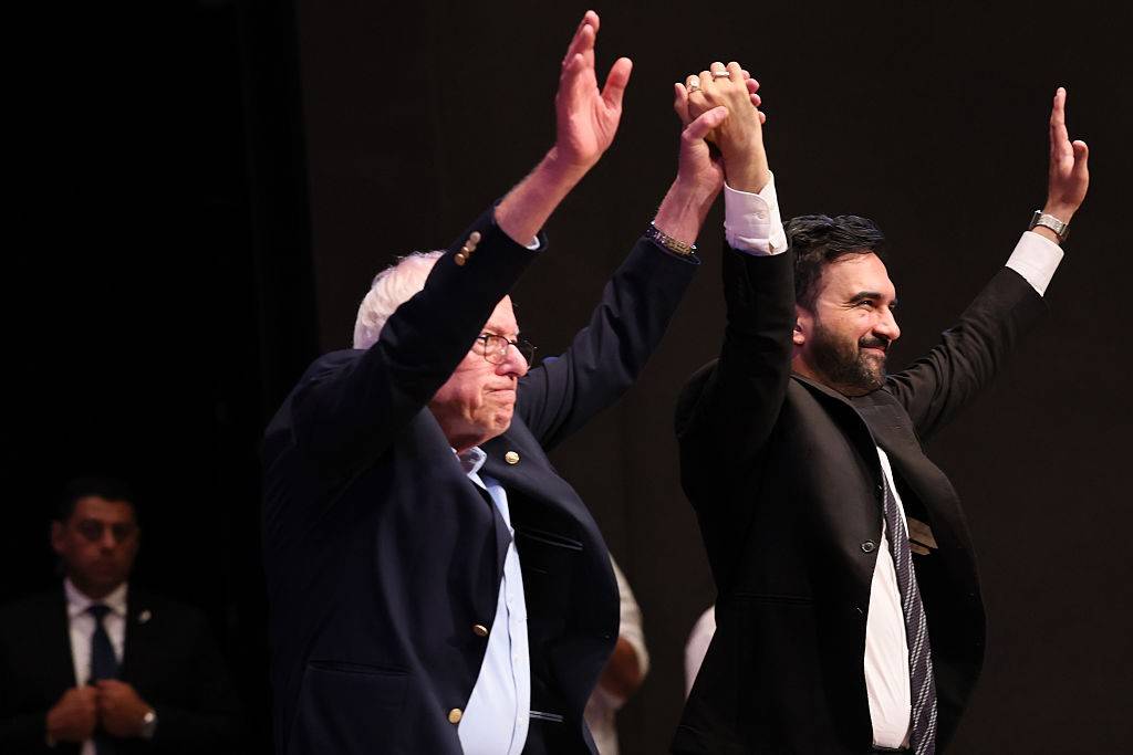 Sen. Bernie Sanders Holds New York Town Hall With Mayoral Candidate Zohran Mamdani