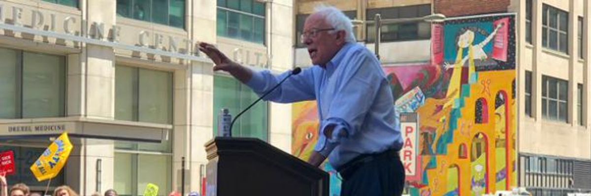 'Human Life More Important Than Corporate Profits': Sanders Joins Community to Stop Financial Vultures From Liquidating Hospital