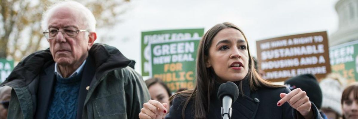 Ocasio-Cortez Demands Solar Company Rehire Workers Fired After Unionizing With Green New Deal in Mind