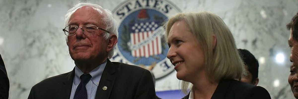 To Provide Public Alternative to 'Predatory' Wall Street Banks, Sanders and Gillibrand Unveil Postal Banking Act