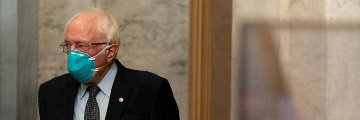 Sanders Opposed to Relief Plan That Gives 'Absolutely No Financial Help' to Tens of Millions of Suffering People