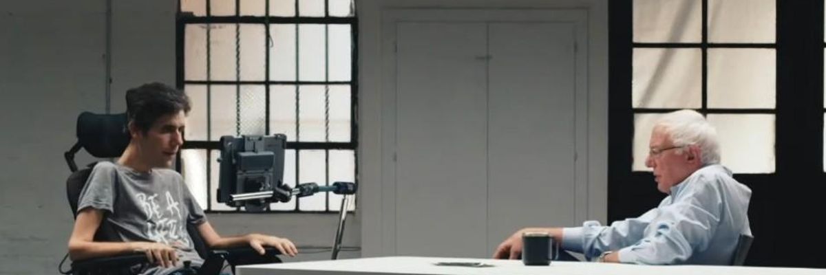 Following Warren Exit, Dying Medicare for All Activist Ady Barkan Says, "I'm All In" for Bernie Sanders