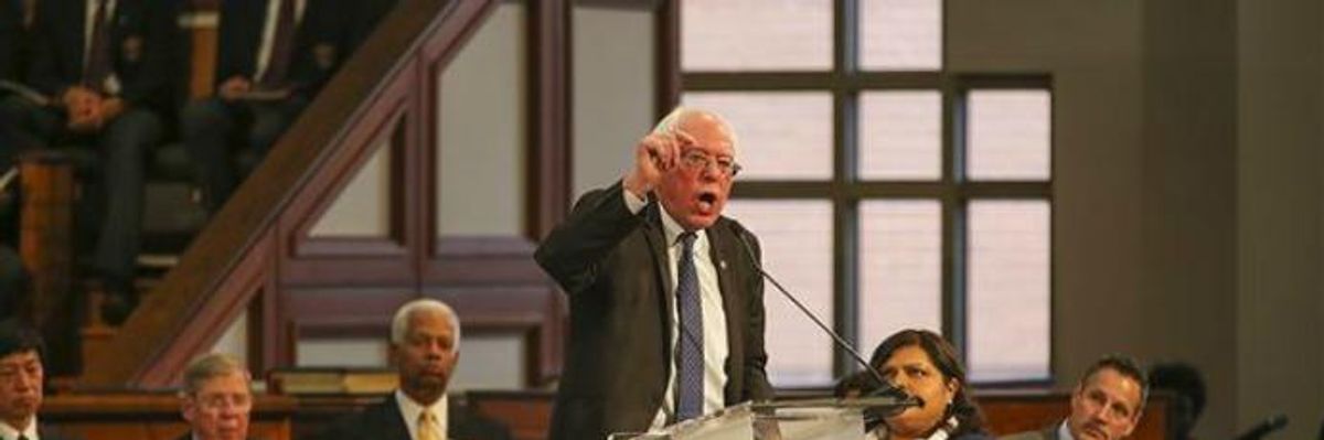 Sanders Says MLK's Courage Will Be Necessary for Fight Ahead