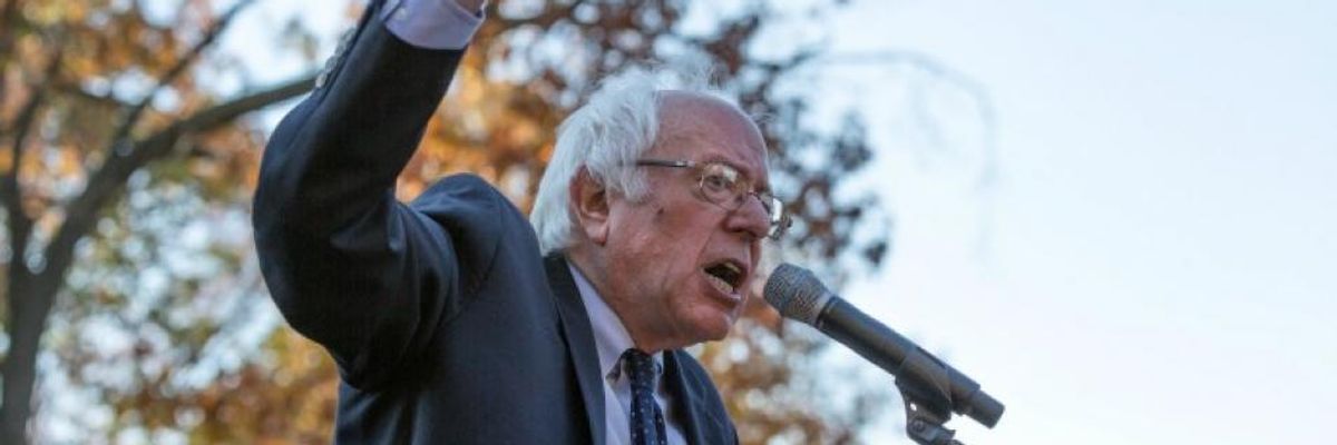 Sanders' Stumping for Anti-Choice Mayoral Candidate Draws Ire