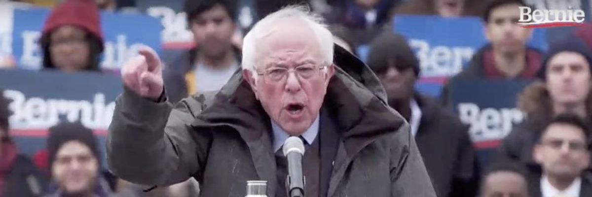 'I Know Where I Came From': At First 2020 Rally, Sanders Shares How Childhood in Brooklyn Shaped His Drive for Political Revolution
