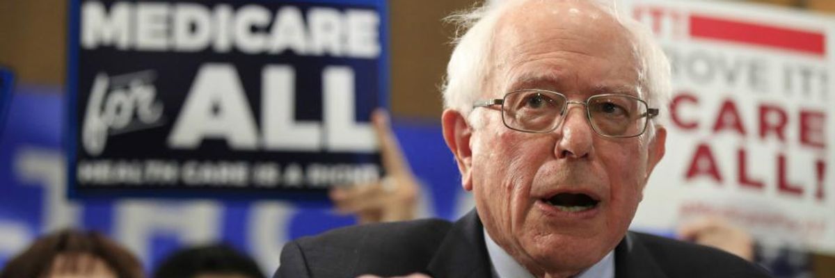 For First Time, Major National Poll Shows Bernie Sanders at Top of 2020 Democratic Pack