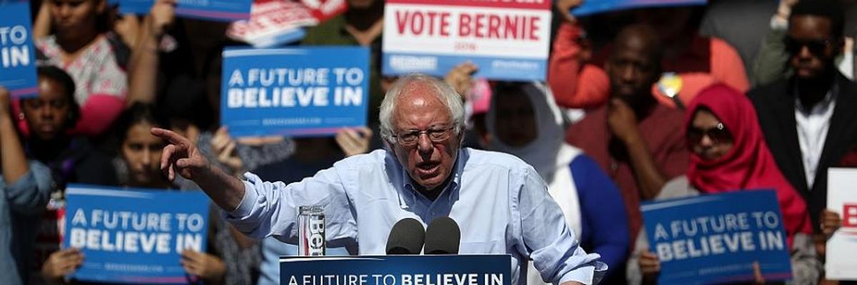 Bernie Sanders Says 1,000,000 People Have Signed Up as Campaign Volunteers