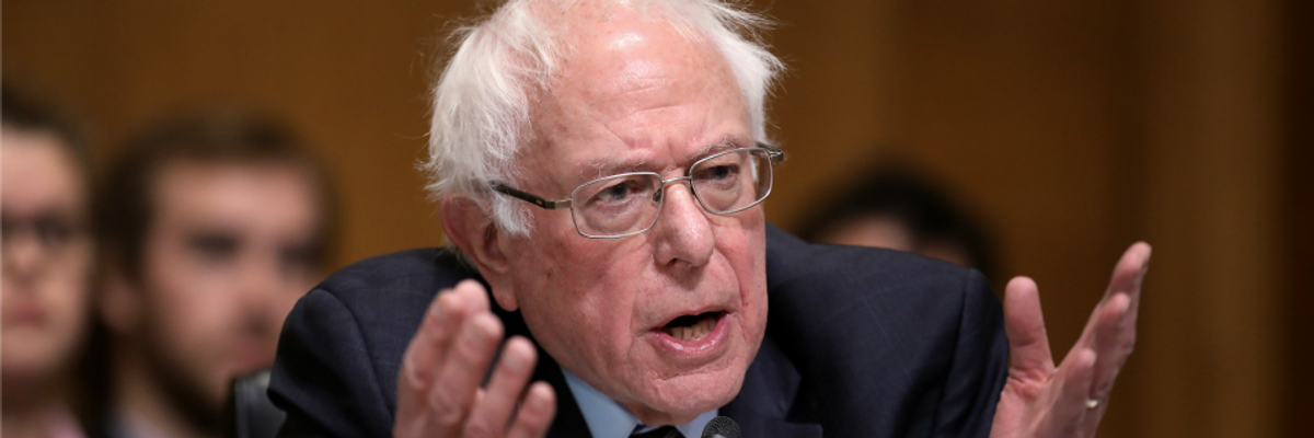 Sanders Says GOP Budget Chair Won't Hold Hearing on Trump Plan Because It Would Expose President as 'Fraud That He Is'