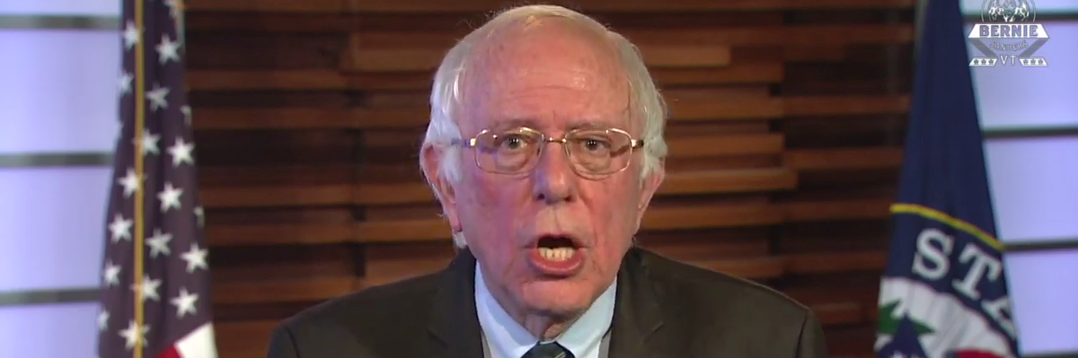 Bernie Sanders Rebukes Trump for Stoking 'Fear and Hatred' With Lie-Soaked National Address