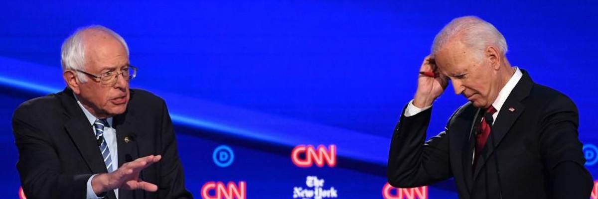 Sanders Campaign Calls on Biden--and All 2020 Democrats--to Reject Any Help From Shadowy Super PACs