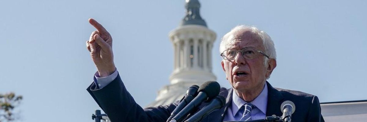 Sanders Leads Senate Demand for $1,200 Stimulus Checks Over 'Get-Out-of-Jail Free Card' for Corporations