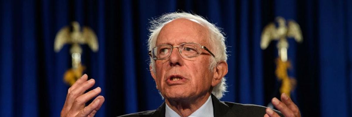 Bernie Sanders: Ruinous 2020 Debate Showcased Why Trump Is 'Most Dangerous President' in US History