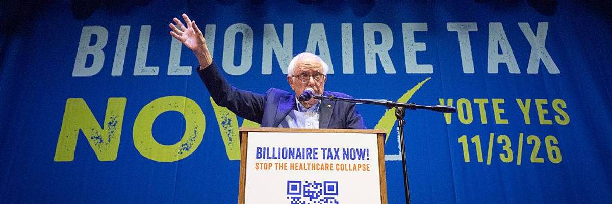‘Poor Jeff’: Sanders Ridicules Bezos-Owned Washington Post for Attacking Billionaire Tax Plan