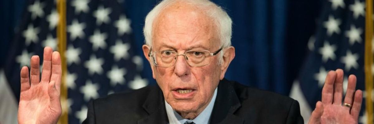 'Congress Must End This National Embarrassment,' Says Sanders After CBO Reveals High Drug Prices for Medicare Part D