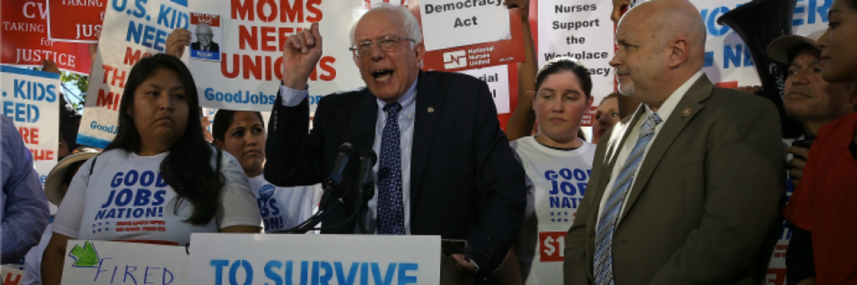 'Sick and Tired of Being Paid Poverty Wages,' Walmart Workers Invite Bernie Sanders to Press Their Case at Shareholder Meeting