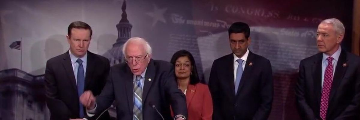 Bernie Sanders Says Biden Decision on Yemen a Tribute to 'So Many Activists Over the Years'