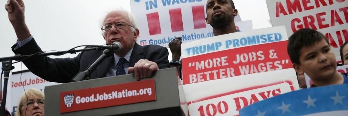 WATCH: Sanders to Hold Livestream Discussion on Future of US Economy