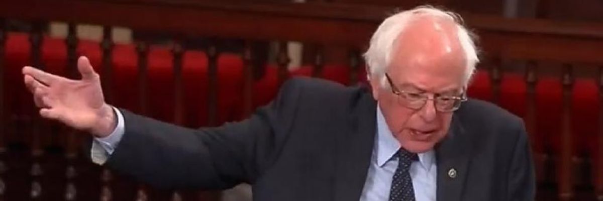 To Halt 'Drift Toward War,' Sanders Urges Congress to Defend Iran Nuke Deal