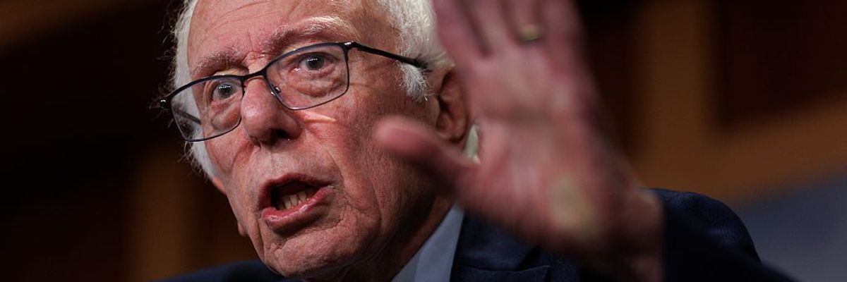 Sanders Denounces Trump-GOP Healthcare Proposal as 'Absurd'—and Deadly