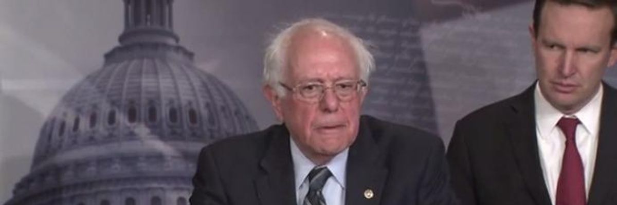 After Senate's Passage of War Powers Resolution, Sanders Tees Up Pressure on House to End US Involvement in Yemen