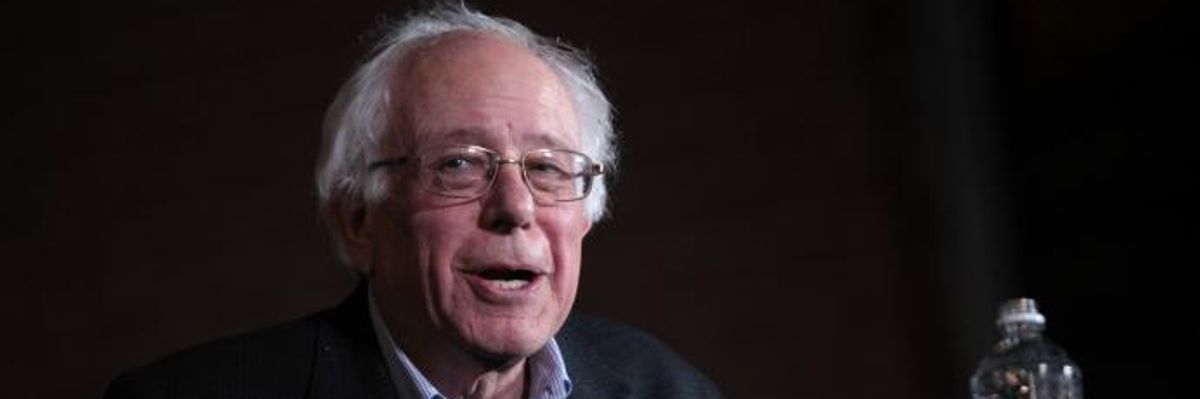 By Double-Digit Margin, Poll Shows Sanders Mopping the Floor With Trump in Latest 2020 Matchup