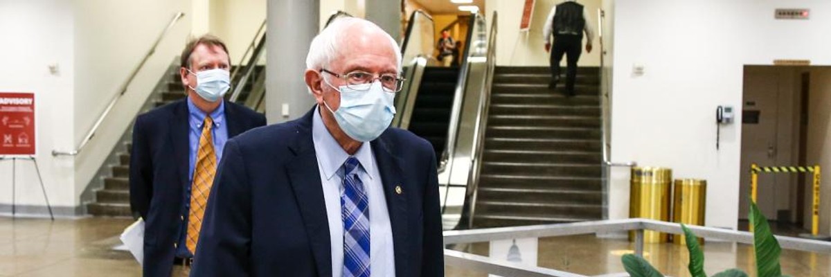 Sanders Says 'First Order of Business' for Biden, New Democratic Congress Must Be Covid Bill With $2,000 Checks