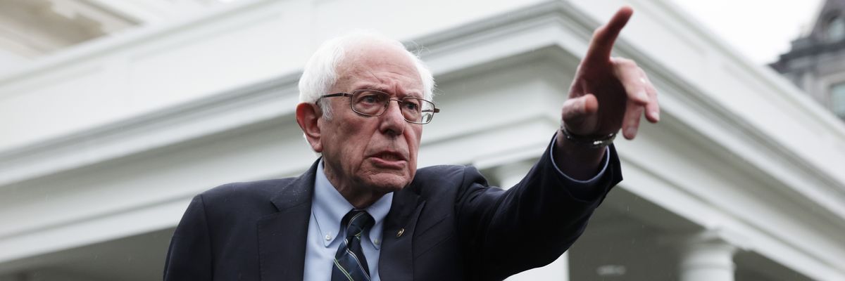 Sen. Bernie Sanders Meets With President Biden At White House