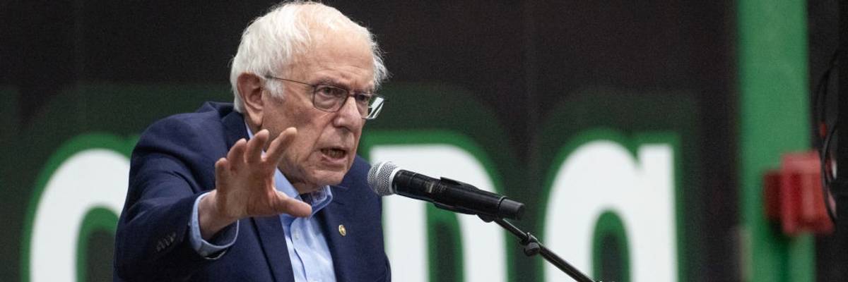 Sen. Bernie Sanders Speaks In Wisconsin On His "Fighting Oligarchy Tour"