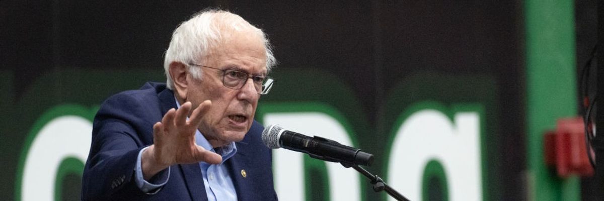 Sen. Bernie Sanders Speaks In Wisconsin On His "Fighting Oligarchy Tour"
