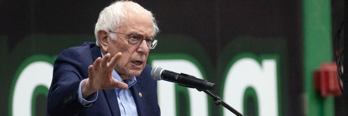 Sen. Bernie Sanders Speaks In Wisconsin On His "Fighting Oligarchy Tour"
