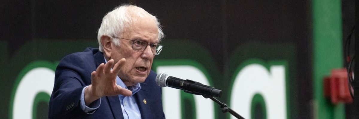 Sen. Bernie Sanders Speaks In Wisconsin On His "Fighting Oligarchy Tour"