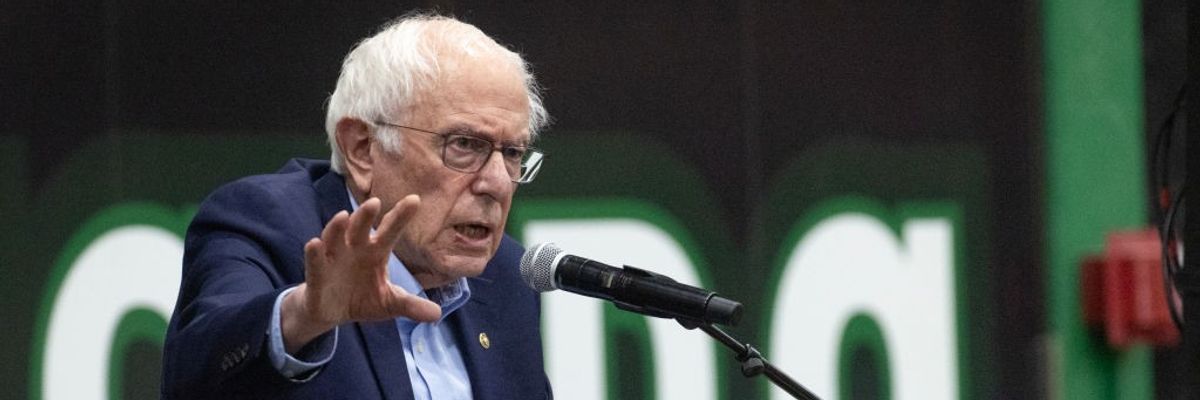 Sen. Bernie Sanders Speaks In Wisconsin On His "Fighting Oligarchy Tour"