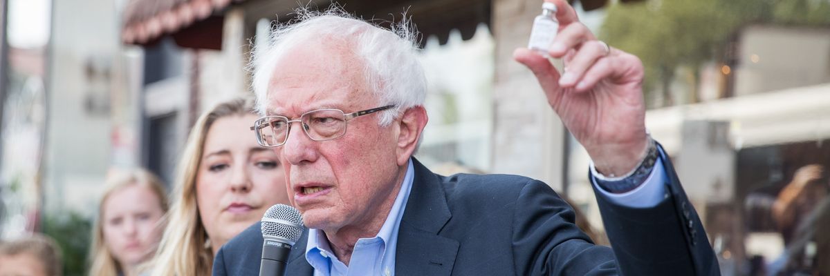 Sen. Bernie Sanders talks about the cost of insulin in the U.S. versus Canada